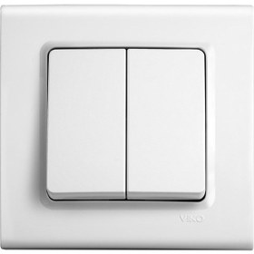 Resim Viko linneraRollina Beyaz Komütatör Çerçevesiz 