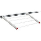 Resim Made Dubel Made Alüminyum Balkon Çamaşır Kurutma Askısı Katlanır 