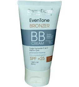 Resim Dermaderm Dark Koyu Ton Even Tone Beauty Balm Doğal BB Kremi 50 ML 