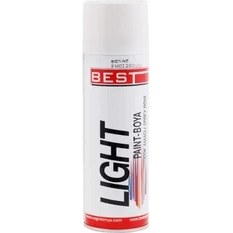 Resim Best Light Sprey Boya 250 ml Beyaz 