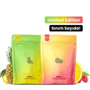 Resim Öğün Tozu (20 öğün) | 1 Mango & Pineapple 1 Raspberry & Lemon 