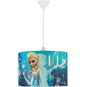 Resim Frozen Karlar Ülkesi Çocuk Odası Panorama Sarkıt-5002 Lisanslı 