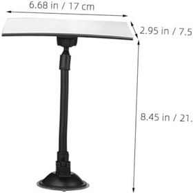 Resim 2 Adet Gözlem Aynası Araba Aynası Dikiz Aynası Emme Ayna Araba Bebek Için Aynası Araba Iç Ayna Araba Aynaları Bebek Arkaya Aynası Siyah Pvc 