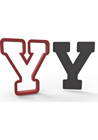 Resim Büyük Y Harfi 11 Cm Kurabiye Kalıbı 