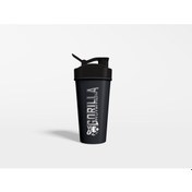 Resim Gorilla Nutrition Shaker Siyah Üstü Gümüş Baskılı Siyah 