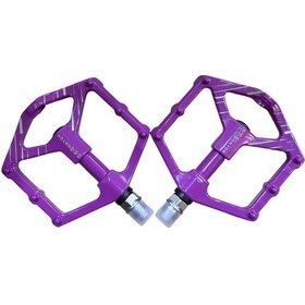 Resim Zedonyon Geniş Platformlu Rulmanlı Pedal Mor 