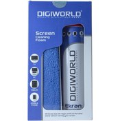 Resim DİGİWORLD Lcd Led Tv Bilgisayar Ekran Temizleme Bezi Ve Köpüğü (500 ML) 