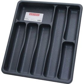 Resim Gri - 7 Bölmeli Çekmece İçi Kaşıklık 4989 Çok Renkli 