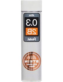 Resim 0.3 Mm Mekanik Kurşun Kalem Ucu - 15 Adet Set 