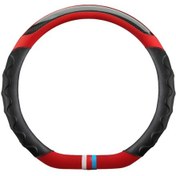 Resim Yeiuyi D Tipi Karbon Fiber Dört Mevsim Gm Direksiyon Simidi Kılıfı Kırmızı 