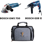 Resim Bosch GSB 550 / BOSCH GWS 750 / PROBAG PB-TTC002 TAKIM ÇANTASI 