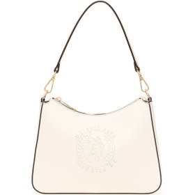 Resim U.S. Polo Assn. Kadın Krem Uzun Askılı Kol Çantası 50311432-VR071 