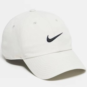 Resim Nike Club Kids Cap White Çocuk Nakış Swoosh Şapka Beyaz 