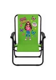 Resim Exent Kids 2 6 Yaş, Katlanır Portatif Mama Sandalyesi, Tak-çıkar Masa İle-cool Girl-yeşil 