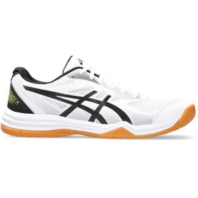 Resim Asics Upcourt 5 Erkek Voleybol Ayakkabısı 1071a086-103 Beyaz 