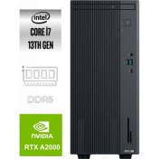 Resim Asus Expertcenter P500MV-180 i7-13620H 16GB 1tb Quadro RTXA2000 12GB Freedos Mini Tower Masaüstü Bilgisayar 