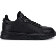 Resim Tamer Tanca Erkek Siyah Deri Sneakers & Spor Ayakkabı 352 23105 Erk Ayk Sk25-26 Sıyah Dr Siyah 