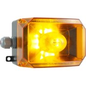 Resim Mesan Küp LED Multifonksiyon 43 Ses Siren MS 229 Turuncu 110-220VAC 