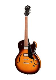 Resim Guild Starfire I Sc Semi-hollow Elektro Gitar Antique Burst 