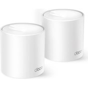 Resim TP-Link Deco X10 (2-Pack) | Wi-Fi 6 Mesh Sistemi | AX1500 Mbps Hız | Fiber Uyumlu | Çift Bant | Gigabit Port | 120 Cihaz | 360 m² Kapsama Alanı | WPA3 | Mobil Uygulama ile Kolay Kurulum 