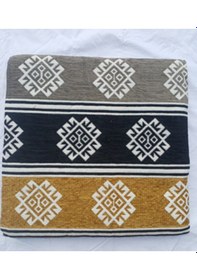 Resim Şönil Halı Örtüsü 200x300cm Kahverengi - Gri 