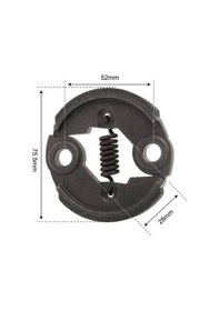 Resim Kmtmak Motorlu Tırpan Bg/cg430-520 Balata Vida Pul Sırt Ve Yan Modeller Bahçe Makina Yedek Parça 