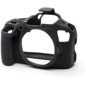Resim EasyCover Canon 4000d Silikon Kılıf Siyah 