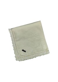 Resim Mim Eşarp Enba Pamuklu İğne Oyalı Namaz Ve Mevlüt Örtüsü 110x110 Cm Krem 