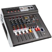 Resim NEXT TOPTAN 4 Kanal 2X350 Watt Usb/Sd/Bluetooth Power Mixer (5267) 