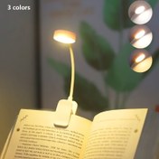 Resim 3 Renkli Ayarlanabilir Komodin Lambası, 360° Esnek Boyunlu Okuma Lambası, Pille Çalışır (Piller Dahil Değildir), Gecikmiş Okuyucular için Tablet Uyumlu 