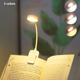 Resim 3 Renkli Ayarlanabilir Komodin Lambası, 360° Esnek Boyunlu Okuma Lambası, Pille Çalışır (Piller Dahil Değildir), Gecikmiş Okuyucular için Tablet Uyumlu 
