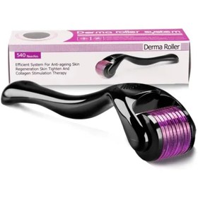 Resim noip Derma Roller 0.5 mm Titanyum İğneli Cilt Bakım Aleti 