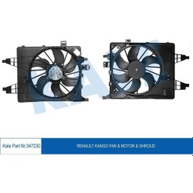Resim Megane 2 - 1.6 16 Valf Fan Motoru Komple 7701054966 