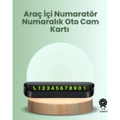 Resim Kompakt Fosforlu Park Numaratörü – Gündüz Şıklığı, Gece Görünürlüğü 