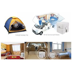 Resim Tekne Ve Karavan Tuvaleti. Seaflo Portatif Tuvalet. 20 Litre 