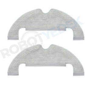 Resim Xiaomi X10 Uyumlu 2 Adet Mikrofiber Mop Bez 