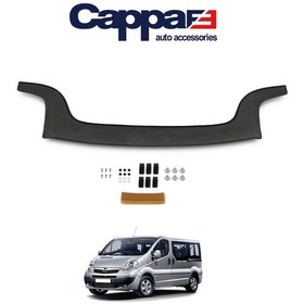 Resim Cappafe Opel Vivaro Ön Kaput Koruma Rüzgarlık 4Mm Abs 2001-2013 