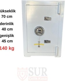 Resim Sur Çelik Para Kasaları 70 Cm 140 Kg Yangına Dayanıklı 