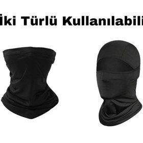 Resim Onlyy wezzy Trip Siyah Termal Balaklava Maske 