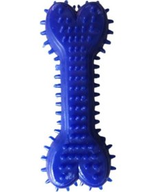 Resim Plastik Dikenli Kaval Kemik 15 Cm Mavi Mavi 