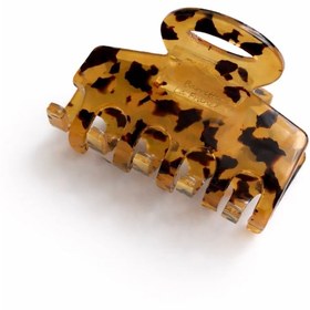 Resim Xui Trend Marka(ysho) Asetat Kemik Toka Kaplumbağa Kabuğu Desen Mat/ Leopar Mandal 1 Adet Orta Boy 