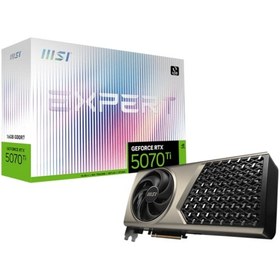 Resim Msı Geforce Rtx 5070 Tı 16g Expert Rtx5070tı 16gb Gdrr7 256 B Dx12 Pcıe 5.0 X16 3xdp 1xhdmı Ekran Kartı 