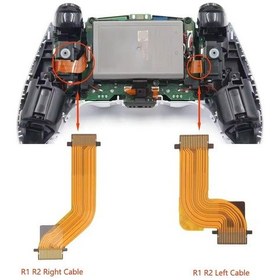 Resim Ps5 L1 L2 R1 R2 Motor Flex Kablo Seti V1 Uyumlu Bdm-010 Yedek Parça Renkli 
