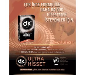 Resim Okey Prezervatif Karışık 3'lü Set 