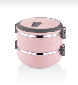 Resim Ensa Shop 2 Katlı Sızdırmaz Yemek Termosu Sefer Tası Saklama 