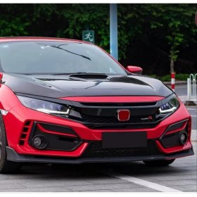 Resim Honda civic fc5 fk7 ön far lambası ledli diamond model 3 lens 2016 / 2021 