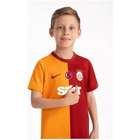 Resim Galatasaray Lisanslı 23-24 Parçalı Sarı Kırmızı Çocuk Forma Xyz Sarı - Kırmızı 