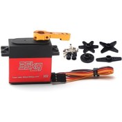 Resim Fosenze 35kg Dijital Servo Metal Gövde Ve Dişli, 270 Derece Açı, 5-7.4v Çalışma Voltajı, Çekirdeksiz Motor - Tek Adet 