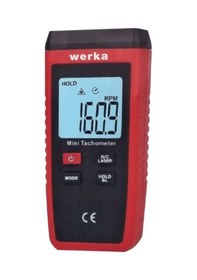 Resim Werka W527-201 Mini Temassız Dijital Takometre 