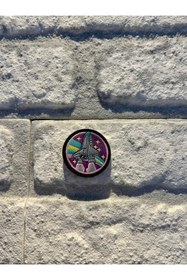 Resim Espey Tekli Ütü Stickerı Uzay Temalı Üyü Bas Sticker 